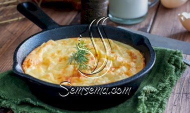 عجة البطاطس بالفرن للفطور