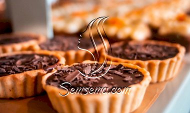 تارت البسكويت بالشوكولاتة