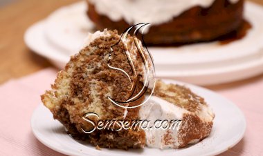 كيك النسكافيه بالفيديو