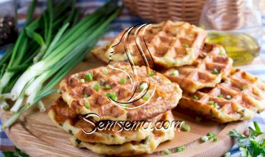 وافل البطاطس للفطور