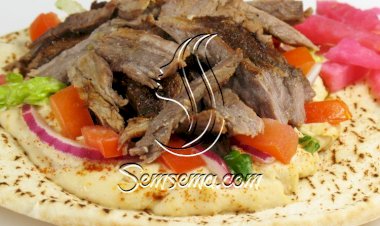 شاورما اللحم على الطريقة التركية