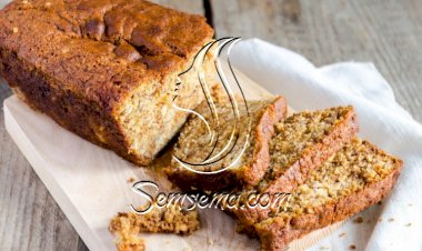 خبز بالتفاح والموز