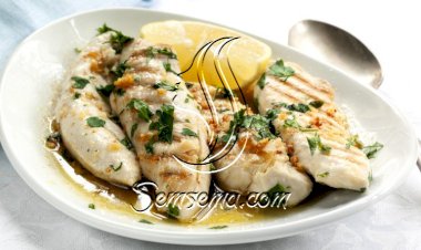 قطع الدجاج بتتبيلة الليمون