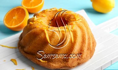 كيكة البرتقال الاسفنجية