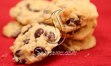 كوكيز بحبيبات الشوكولاتة لأطفالك بالفيديو