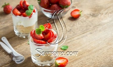 تشيز كيك بالكاسات