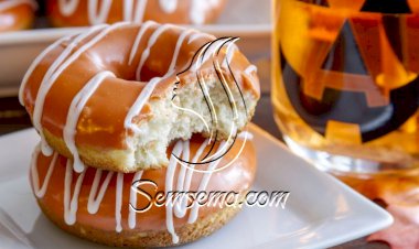 دونات بالبرتقال بطريقة سهلة