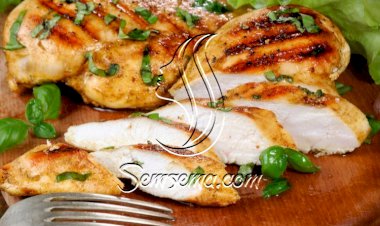 دجاج مشوي بالريحان للرجيم