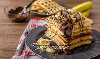 وافل النوتيلا للفطور