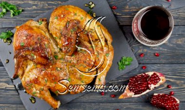 دجاج بالصينية مع دبس الرمان