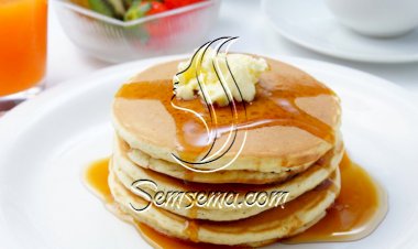 بان كيك سريع للفطور