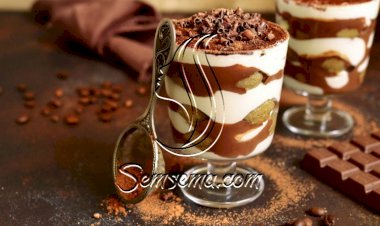 حلى الكاسات الباردة بالشوكولاتة