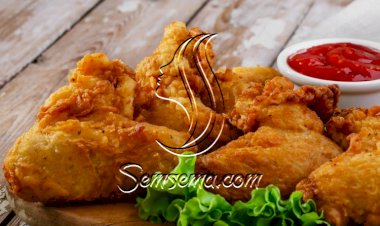 دجاج بروستد على طريقة المطاعم