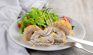 لفائف الدجاج المقلية