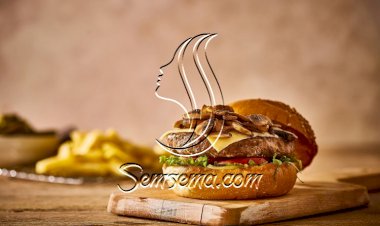 برجر بالمشروم والجبن