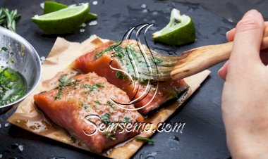 تتبيلة سمك سلمون