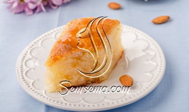 البسبوسة بالسميد