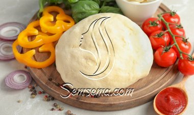 عجينة البيتزا الطرية بالزبادي