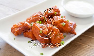 تندر دجاج بصوص البافلو لمقبلات شهية