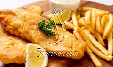 سمك مقلي مقرمش