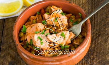 طاجن لسان العصفور بالدجاج