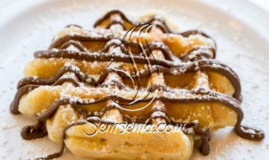 الوافل بالنوتيلا