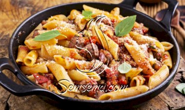 باستا مع كرات اللحم على الطريقة الإيطالية