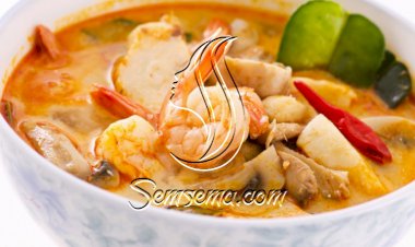 شوربة سي فود بالكريمة