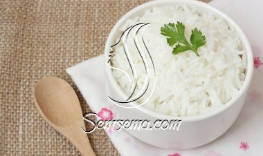 الرز الأبيض المسلوق للرجيم