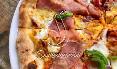 بيتزا البيض بالبسطرمة