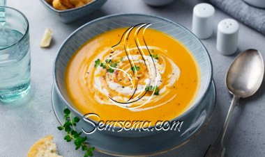 شوربة القرع والجزر