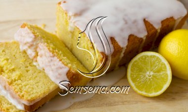 كيكة الليمون بدون بيض
