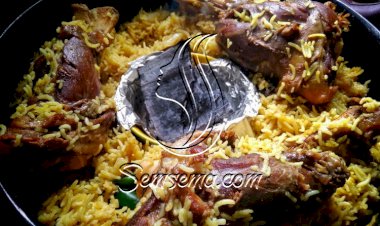 مندي لحم بالفرن