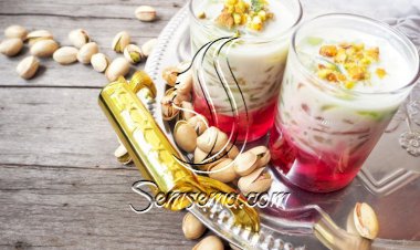 الفالوده بالفواكة