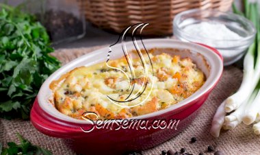 مكرونة باللحم واليقطين