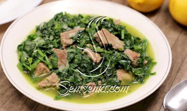 سبانخ باللحمة بالفيديو