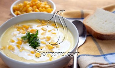 شوربة الذرة الحلوة