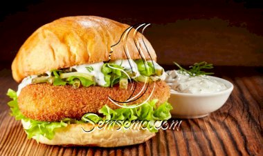 برغر الدجاج بالبيت