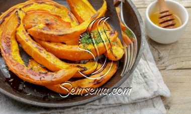 قرع مشوي بالأعشاب للرجيم