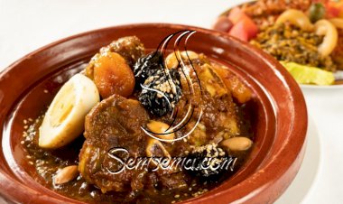 طاجن اللحم بالبرقوق