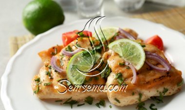 الدجاج بالصلصة المكسيكية