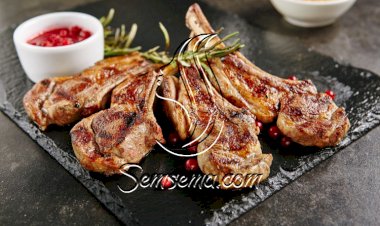 الريش الضاني في الفرن