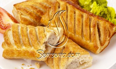 فطائر البف باستري بالدجاج