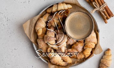 كرواسان الزبيب والقرفة السريع