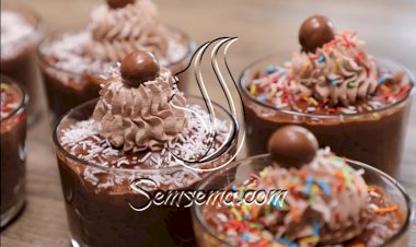 الأرز بالحليب بالشوكولاتة بالفيديو