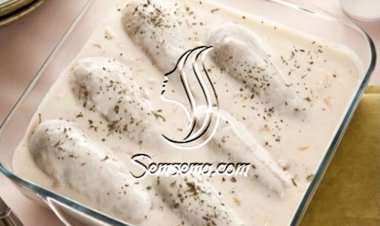 محشي كوسا باللبن