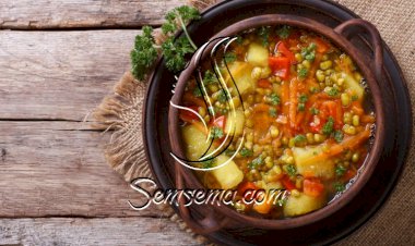 ايدام خضار بالعدس للرجيم