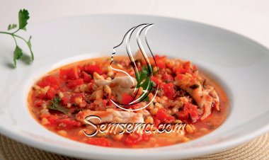 شوربة القمح والدجاج لرجيم صحي