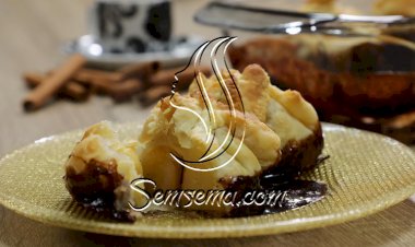 حلى بالقرفة والتفاح بالفيديو