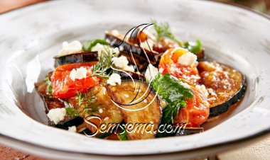 سلطة الباذنجان المشوي